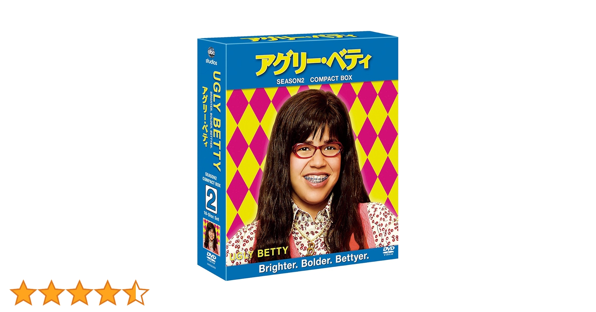 アグリーベティ／UGLY BETTY Amazon.com: Ugly Betty Season 3 Compact Box DVD : Movies & TV